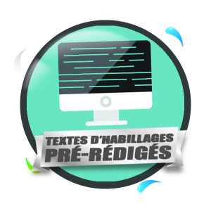 Textes d’habillages pré-rédigés (Gratuit)